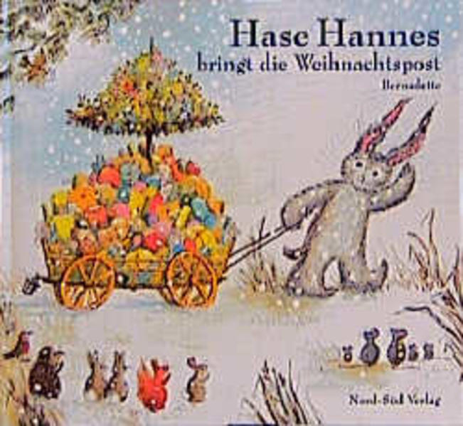 Hase Hannes bringt die Weihnachtspost