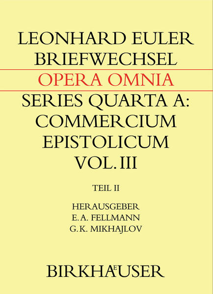 Briefwechsel mit Daniel Bernoulli
