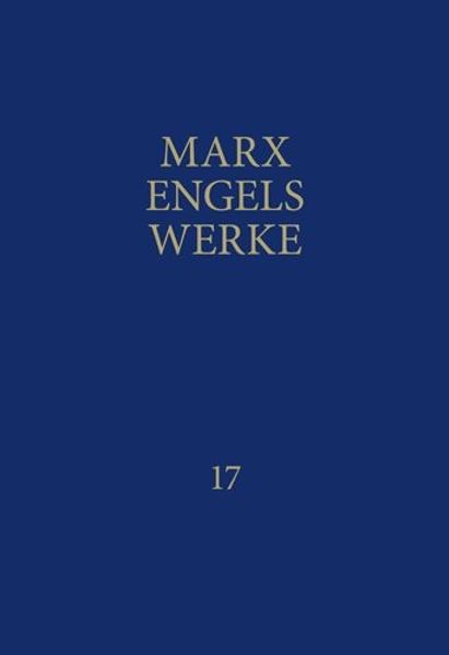 MEW / Marx-Engels-Werke Band 17