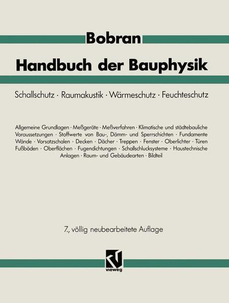 Handbuch der Bauphysik