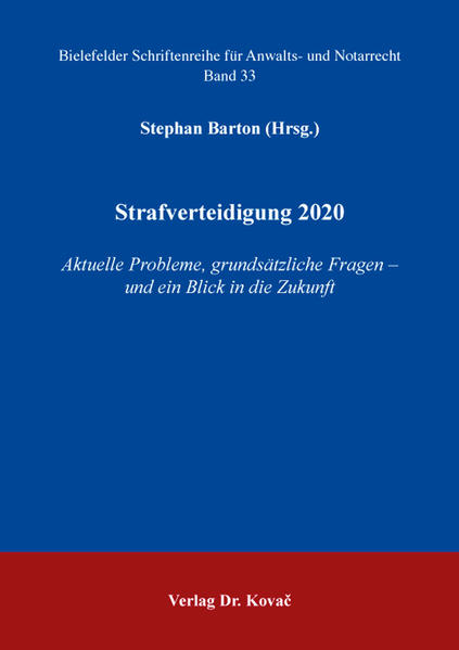 Strafverteidigung 2020