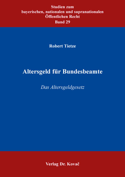Altersgeld für Bundesbeamte