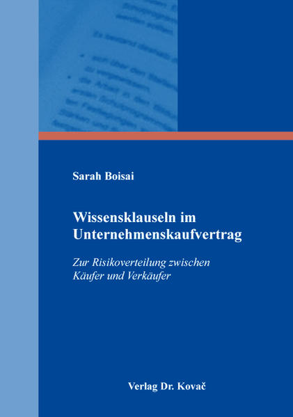 Wissensklauseln im Unternehmenskaufvertrag