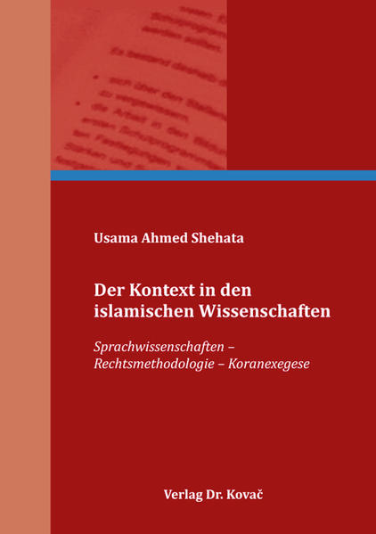 Der Kontext in den islamischen Wissenschaften