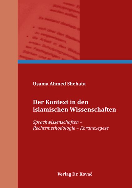 Der Kontext in den islamischen Wissenschaften