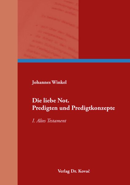 Die liebe Not. Predigten und Predigtkonzepte