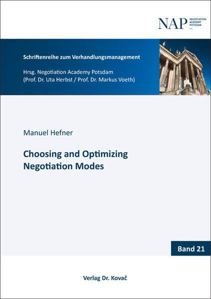 Choosing and Optimizing Negotiation Modes