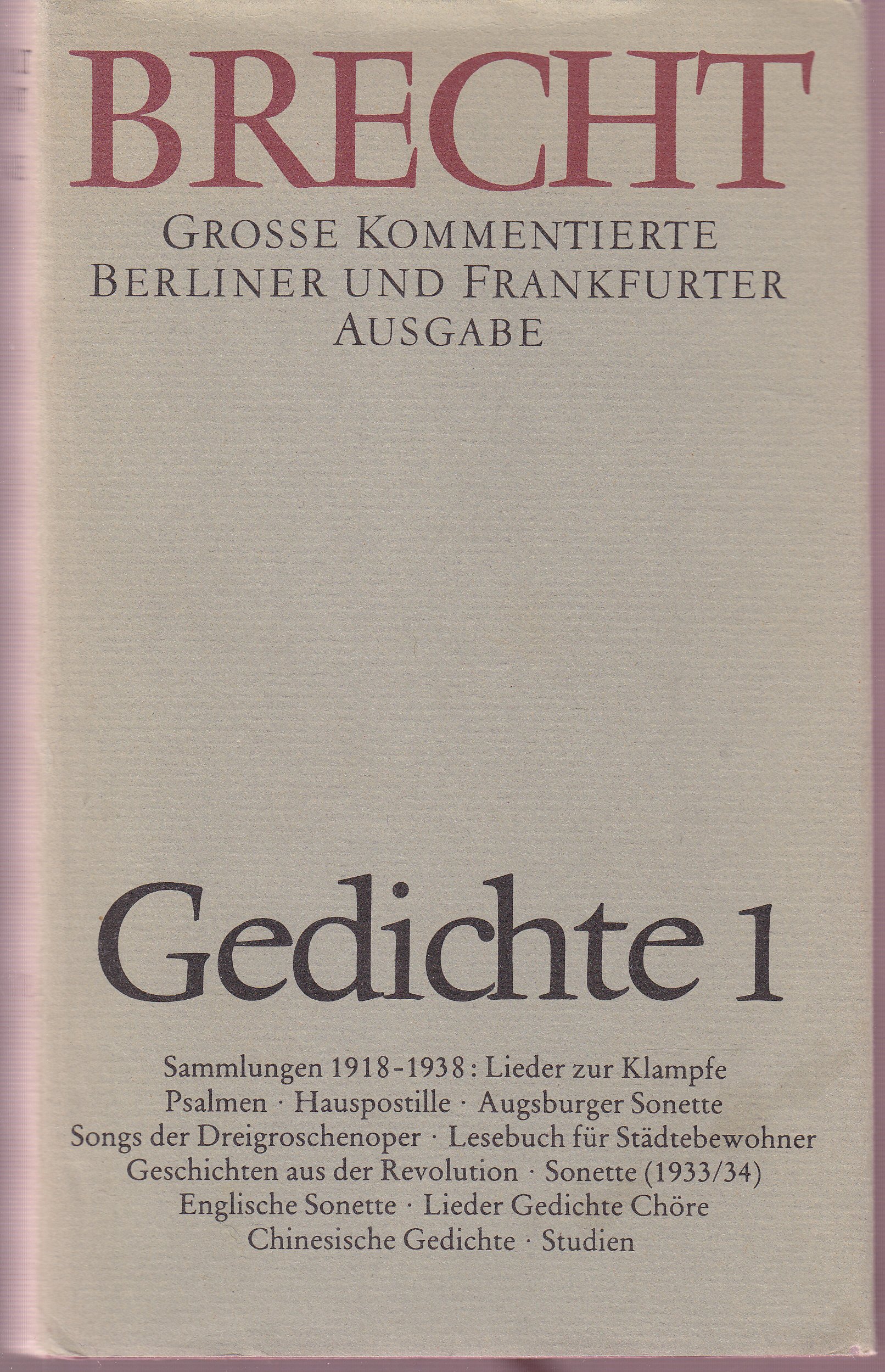 Gedichte 1