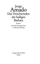 Das Verschwinden der heiligen Barbara