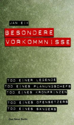 Besondere Vorkommnisse