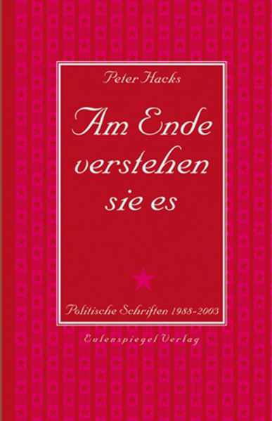 Am Ende verstehen sie es