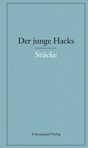 Der junge Hacks 2
