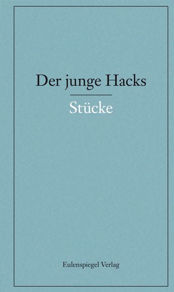 Der junge Hacks 2