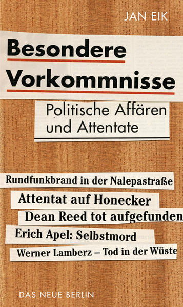 Besondere Vorkommnisse