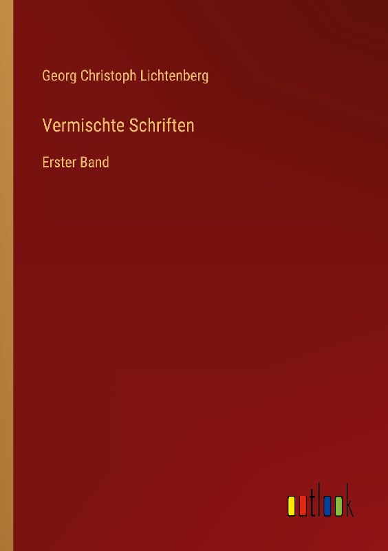 Vermischte Schriften