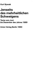 Jenseits des mehrheitlichen Schweigens