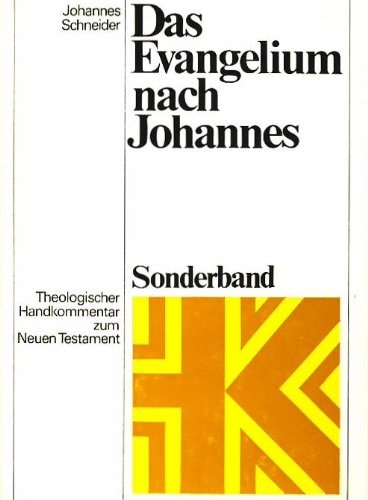 Theologischer Handkommentar zum Neuen Testament / Das Evangelium nach Johannes