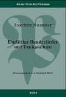 Einfältige Bundeslieder und Dankpsalmen