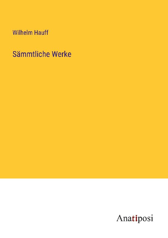Sämmtliche Werke
