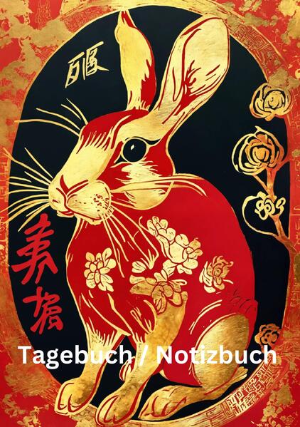 Tagebuch / Notizbuch Chinesische Tierkreis Hase