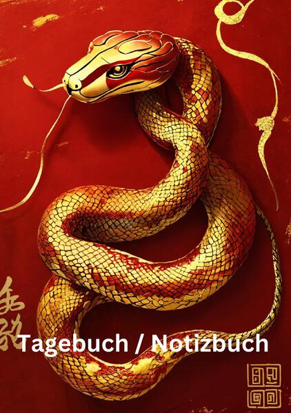 Tagebuch / Notizbuch Chinesische Tierkreis Schlange