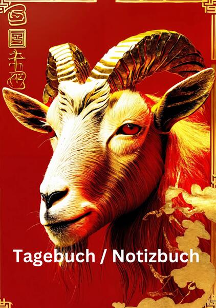 Tagebuch / Notizbuch Chinesische Tierkreis Ziege