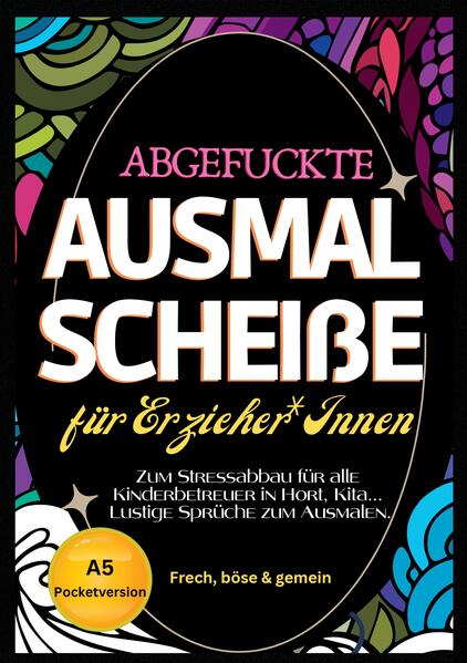 Fluch Malbuch für Erzieher A5