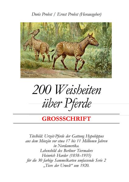 200 Weisheiten über Pferde