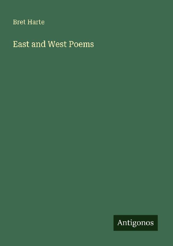 East and West Poems