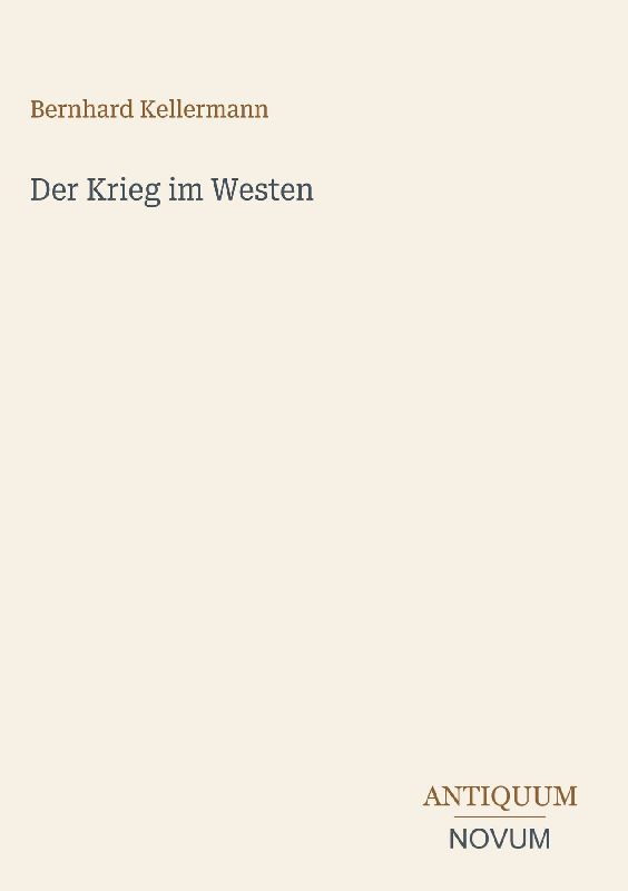Der Krieg im Westen