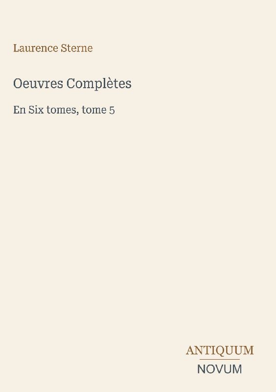 Oeuvres Complètes