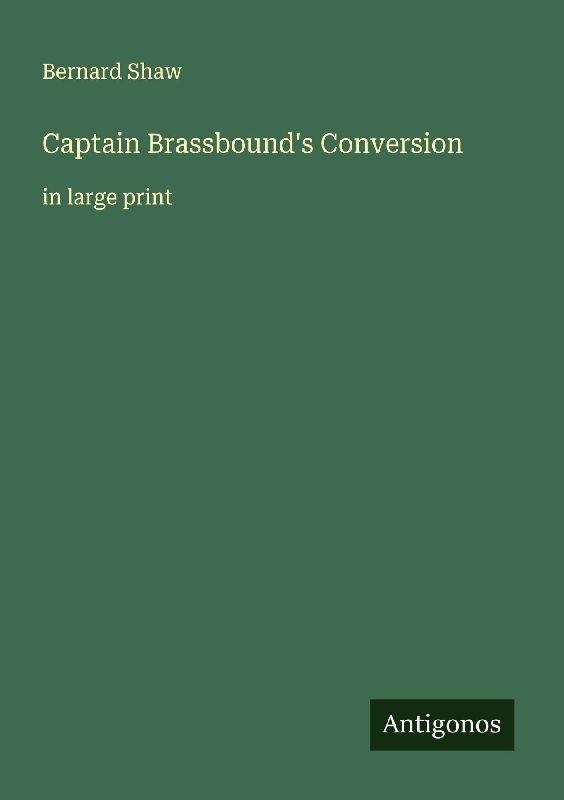 Captain Brassbound's Conversion