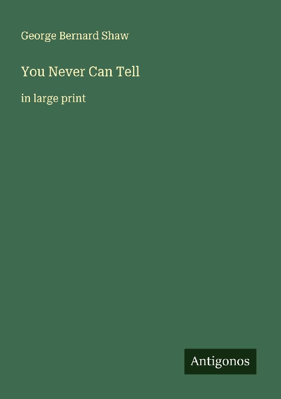 You Never Can Tell