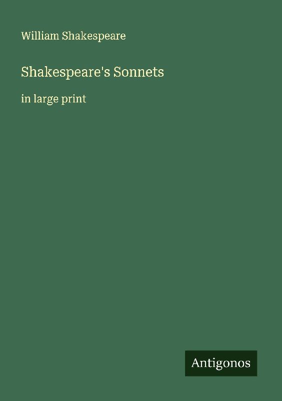 Shakespeare's Sonnets