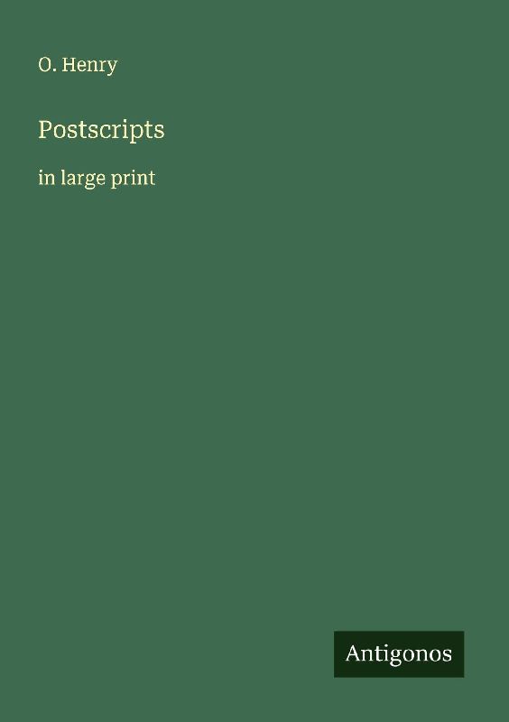 Postscripts