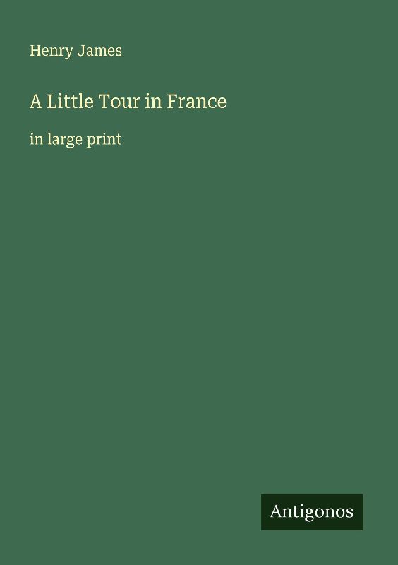 A Little Tour in France
