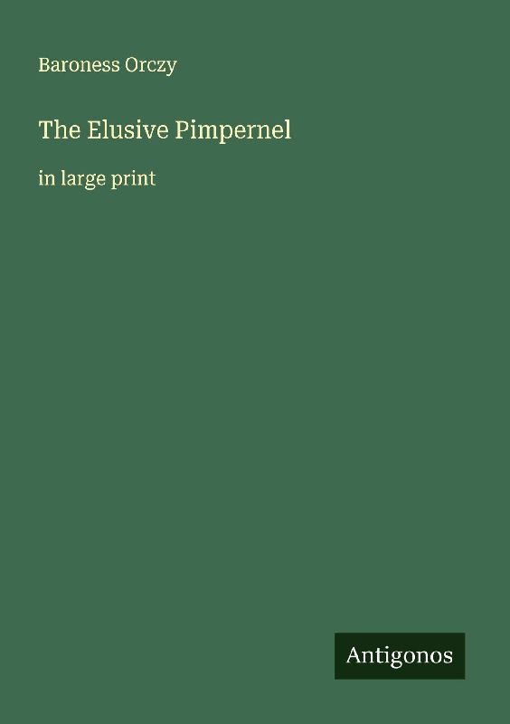 The Elusive Pimpernel