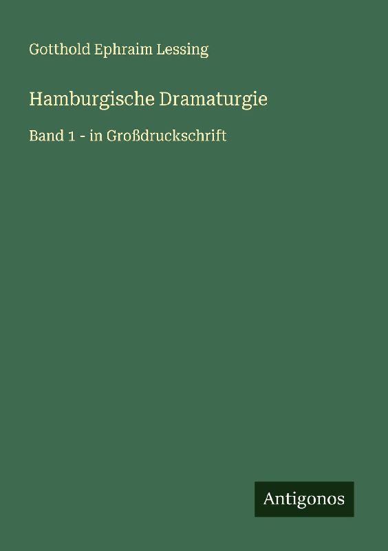 Hamburgische Dramaturgie