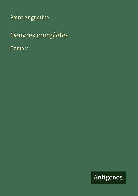 Oeuvres complétes
