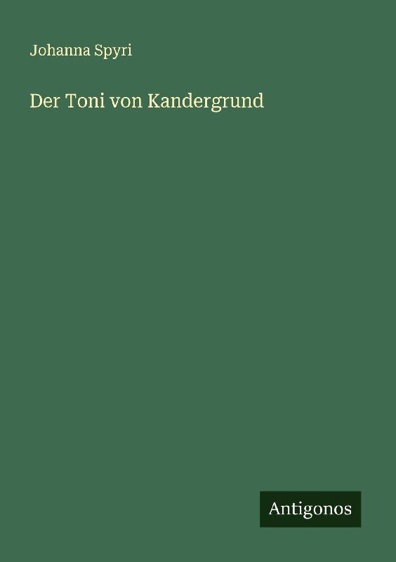 Der Toni von Kandergrund