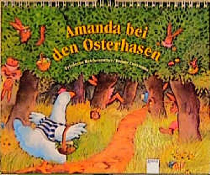 Amanda bei den Osterhasen