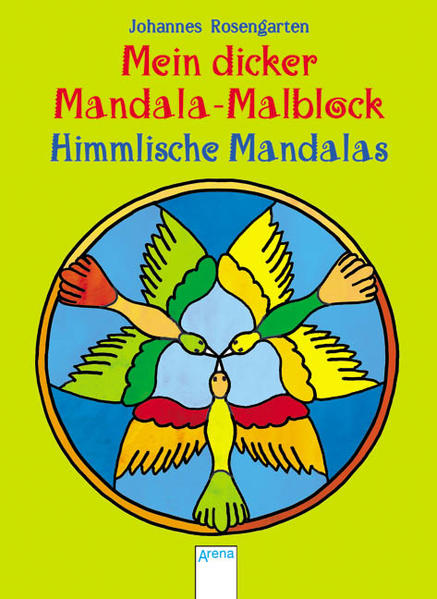 Mein dicker Mandala-Malblock - Himmlische Mandalas