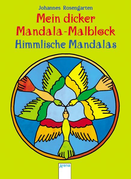 Mein dicker Mandala-Malblock - Himmlische Mandalas