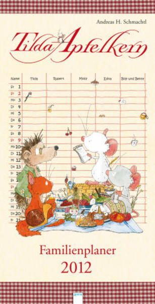 Tilda Apfelkern - Familienplaner 2012