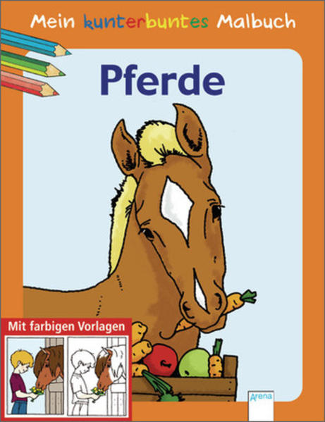 Mein kunterbuntes Malbuch