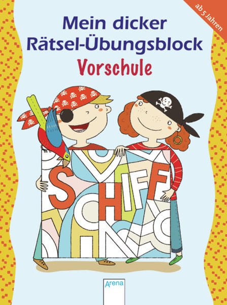 Mein dicker Rätselübungsblock Vorschule