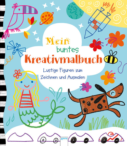 Lustige Figuren zum Zeichnen und Ausmalen
