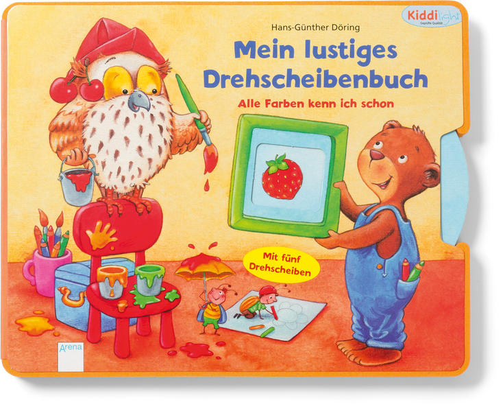 Mein lustiges Drehscheibenbuch. Alle Farben kenn' ich schon