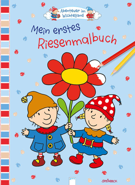 Mein erstes Riesenmalbuch. Abenteuer im Wichtelland