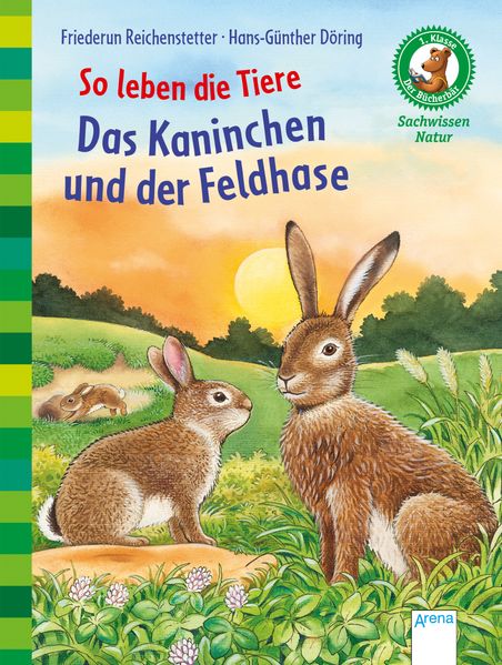 So leben die Tiere. Das Kaninchen und der Feldhase